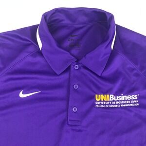UNI Northern Iowa Panthers Polo Shirt XL ~ Business College Administration